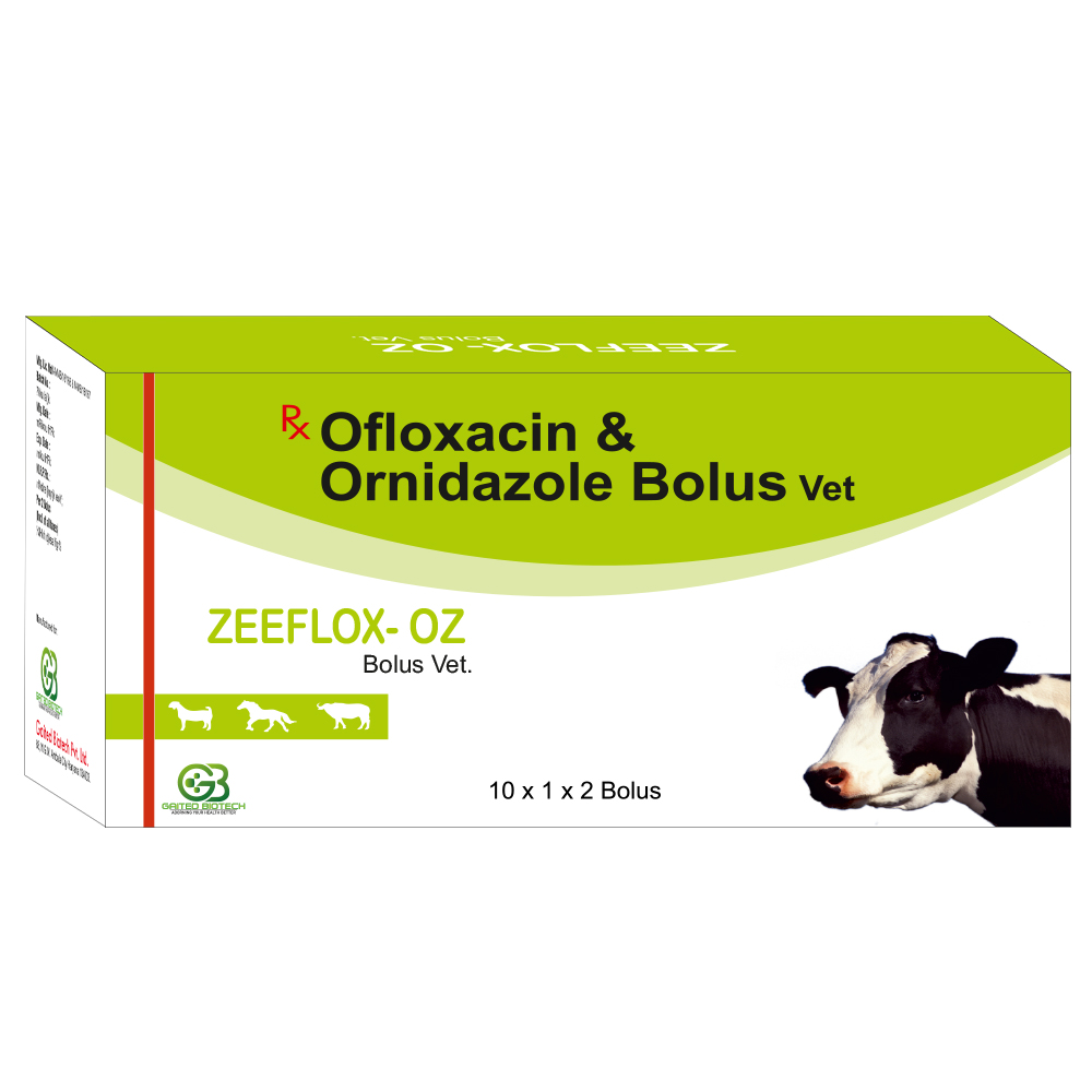 ofloxacin & ornidazole bolus zeeflox oz