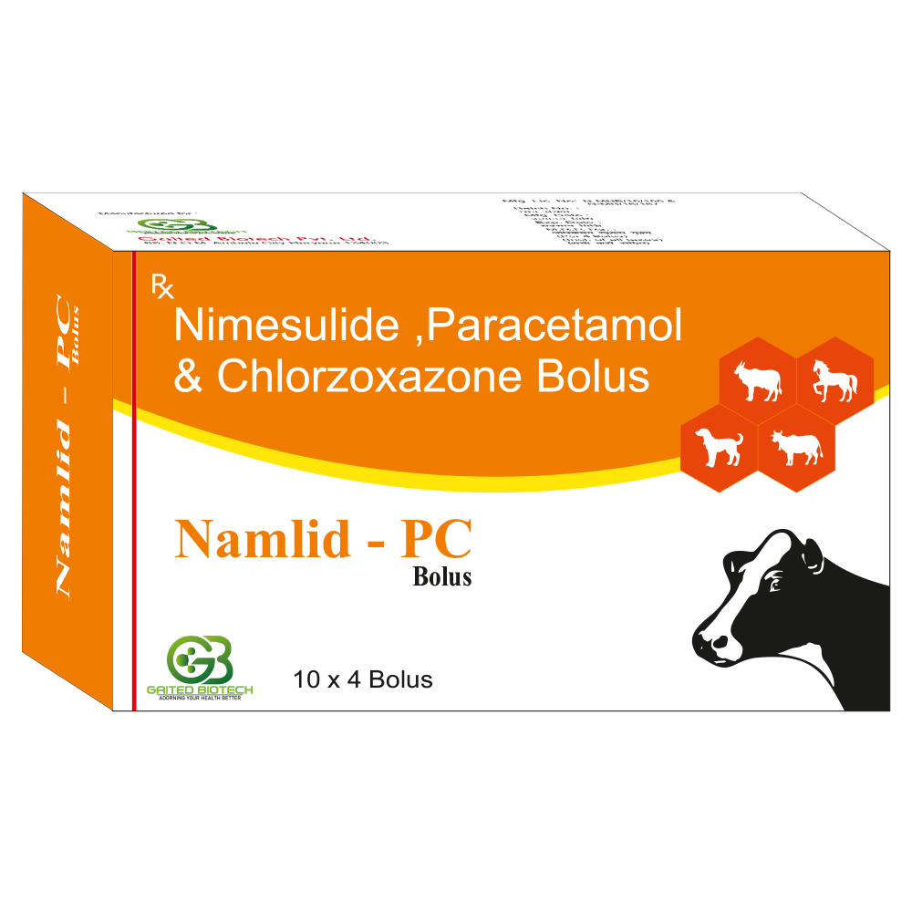nimesulide paracetamol & chlorzoxazone bolus namlid pc